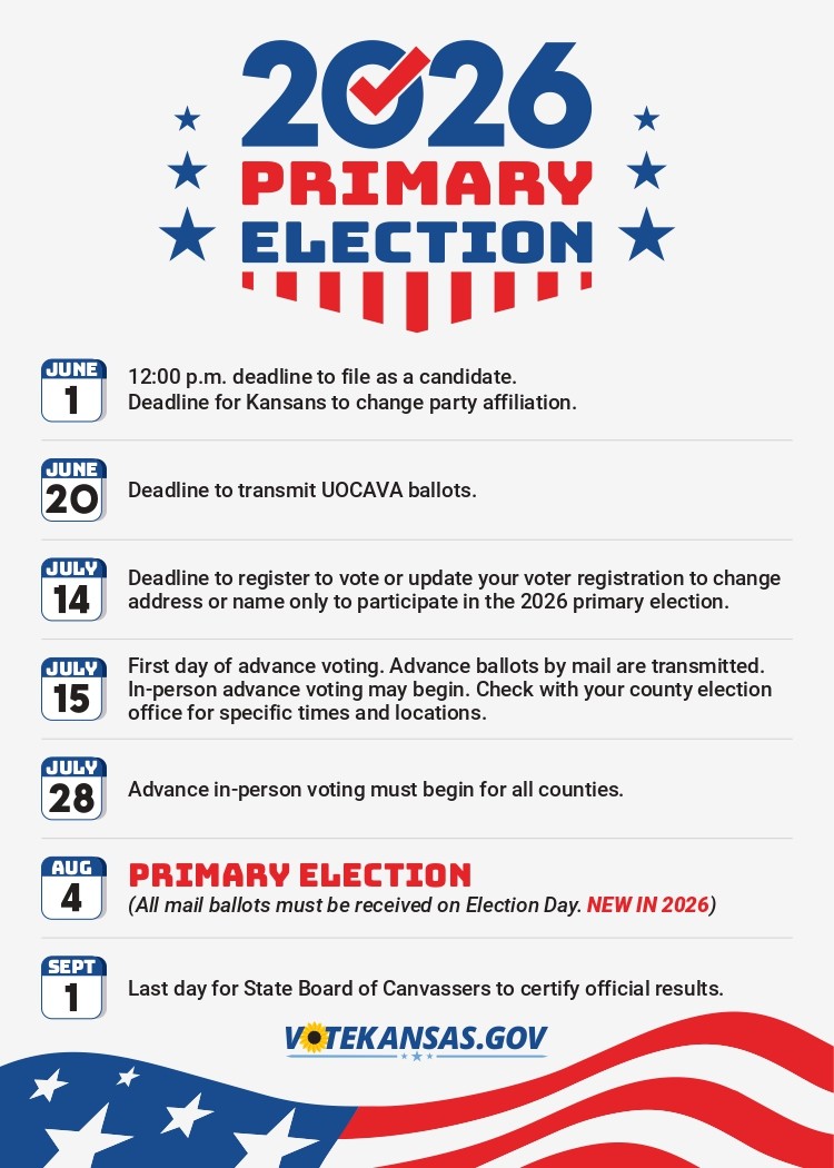 2026 Primary Election Dates
